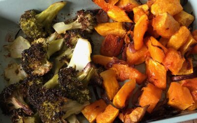 Roasted Vegetables: a simple technique (rather than a recipe) to achieve deliciously tasting vegetables